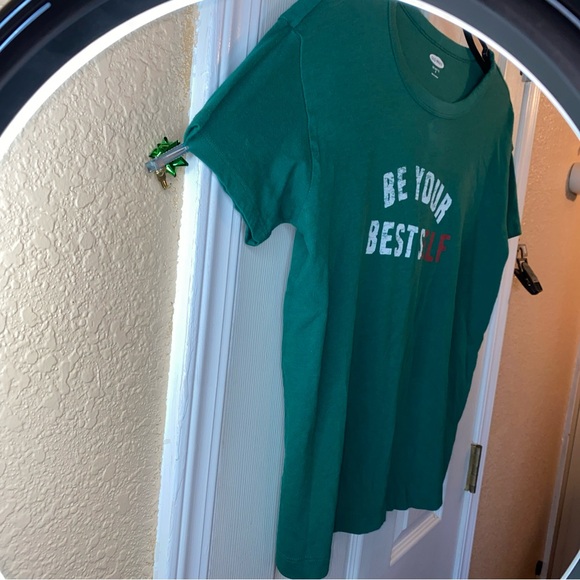 Old Navy Women S SMALL The Easy Tee Top Christmas Elf Holiday Fun Funny Festive - Picture 4 of 10